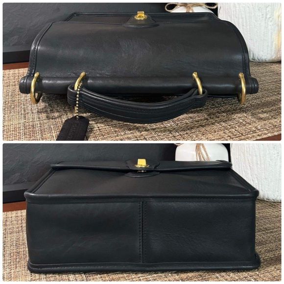 ❤️SOLD❤️Vintage Coach Navy Willis Bag 9927 - Picture 2 of 10